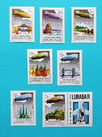 (B) 1981. Zeppelin híres repülései sor** - (Kat.: 450.-)