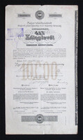 Magyar Takarékpénztárak Központi Jelzálogbankja záloglevél 10000 korona 1917