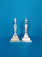 Ezüst gyertyatartó pár 925 sterling