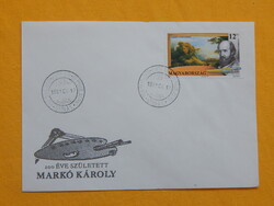 FDC 1991. Id. Markó Károly - születésének 200. évf.