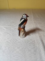Eladó régi porcelán Herendi mini harkály nipp figura!