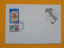 FDC 1985. ITALIA'85 - Nemzetközi Bélyeg Világkiállítás, Róma