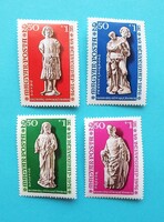 (B) 1976. 49. Bélyegnap sor** - Budavári gótikus szobrok - (Kat.: 280.-)