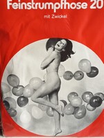 VINTAGE,BONTATLAN NYLON HARISNYA NADRÁG! PERLE