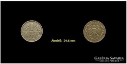 1 NÉMET MÁRKA. 1950 ELSŐ SOROZAT - NÉMET SZÖVETSÉGI KÖZTÁRSASÁG