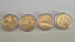MESE SOR / 4 x 200 FORINT / TOLDI - JÁNOS VITÉZ - LÚDAS MATYI - PÁL UTCAI / 2001