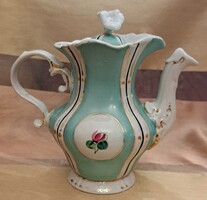 Antik porcelán kanna, angol kanna (M5491)