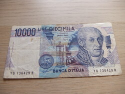 10.000  Líra 1984 Olaszország