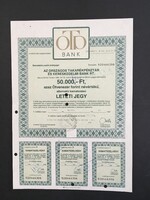 OTP alternatív kamatozású Letéti Jegy 1991.
