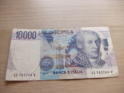 10.000  Líra 1984 Olaszország