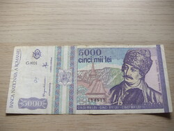 5.000   Lei   1993   Románia