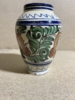 Régi népi kerámia váza. 4254