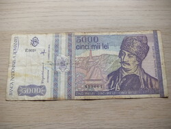 5.000   Lei   1993   Románia