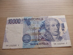 10.000  Líra 1984 Olaszország