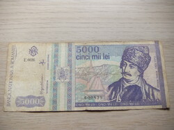 5.000   Lei   1993   Románia