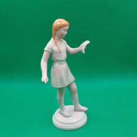 Kőbányai/ Drasche   Éneklő  lány figura