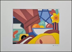 Tom Wesselmann-"Study for Still Life with Blonde"-litografia