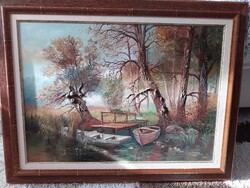 Czinege Zsolt tájkép festménye (50 ×70)
