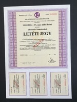 OTP alternatív kamatozású Letéti Jegy Minta