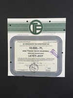OTP alternatív kamatozású Letéti Jegy 1991.