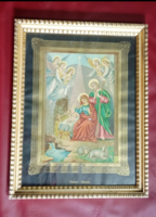 Betlehemi szent kép 19 sz vége,20 sz eleje /53x41 cm /