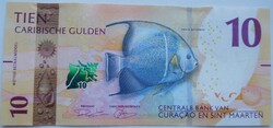 Curacao & St Marteen 10 gulden 2025 UNC