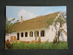 Képeslap,Orfű,Pécsi tó,idegenforgalmi hivatal,rendőrség látkép,részlet, 1977-