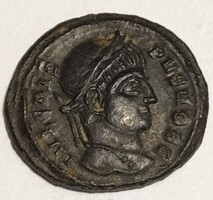 Római pénz AE Follis Sisciai veret CRISPUS 321-324