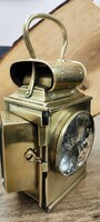 Oldfield vintage autó vonat lámpa restaurált gyűjtői darab