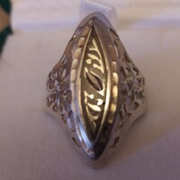 Orosz 875 - os sterling ezüst gyűrű . Zománcz északi elfeketedése .