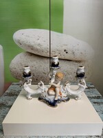 Arpo Román Porcelán Barokkos Gyertyatartó A144