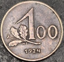 Ausztria 100 Korona, 1924.