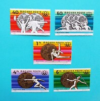 (B) 1976. Olimpiai Érmesek IV. sor** - Montreal - (Kat.: 350.-)