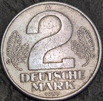 2 márka, NDK, 1957 A.