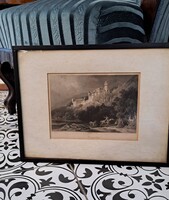Rézkarc Zwingenberg 1860
