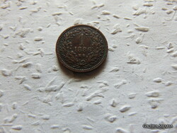 1 krajcár 1886 KB.