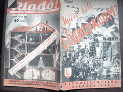 A Légoltalmi Liga 2 kiadványa 1940-41