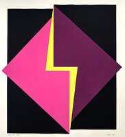 Fajó János ( 1937 - 2018 ) Sárga rés, 1991