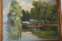 Szignált festmény 802