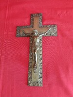 Antik bronz feszület 1890 -1900