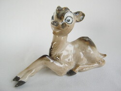Lippelsdorfi porcelán Bambi őzike