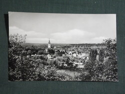 Képeslap,Pincehely,község látkép,részlet,1960-
