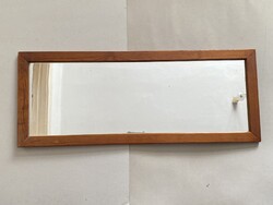 KESKENY TÜKÖR, SZÉLES FA KERETBEN 97 X 38 CM