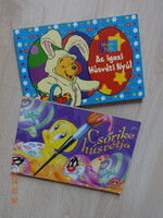 Két kemény lapos húsvéti mesekönyv együtt: Disney AZ IGAZI HÚSVÉTI NYÚL (Micimackó) + CSŐRIKE