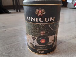 Unicum fém doboz