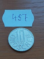 AUSZTRIA 10 GROSCHEN 1982  ALU.  457