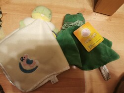 Új, címkés szundikendők 0138. (Béka) -  New, labelled naps 0138. (Frog)