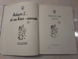 Jean Effel ÁDÁM ÉS ÉVA regénye 1963 Kolozsvári Grandpierre Emil fordítása