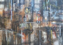 Böszörményi K. Zsolt: Nagyvárosi éjszaka