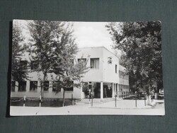 Képeslap,Pápa,Mezőgazdasági gépész iskola látkép,részlet, 1961-
